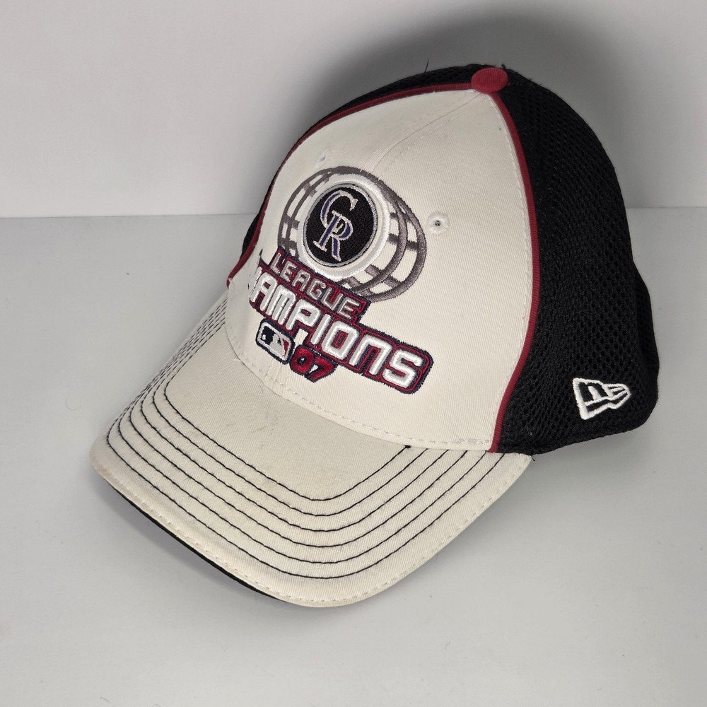 Colorado Rockies Hat MLB Baseball Cap Mens One‎ Size 2007 League Champions